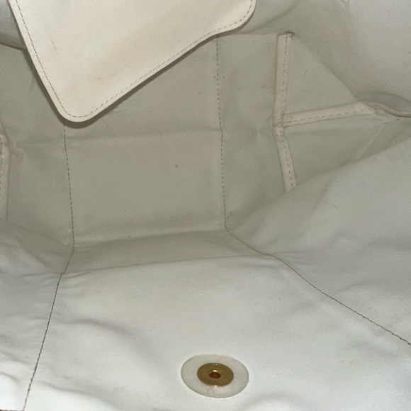 Longchamp mini Elegant Tan and Green Tote Bag - Picture 5 of 14